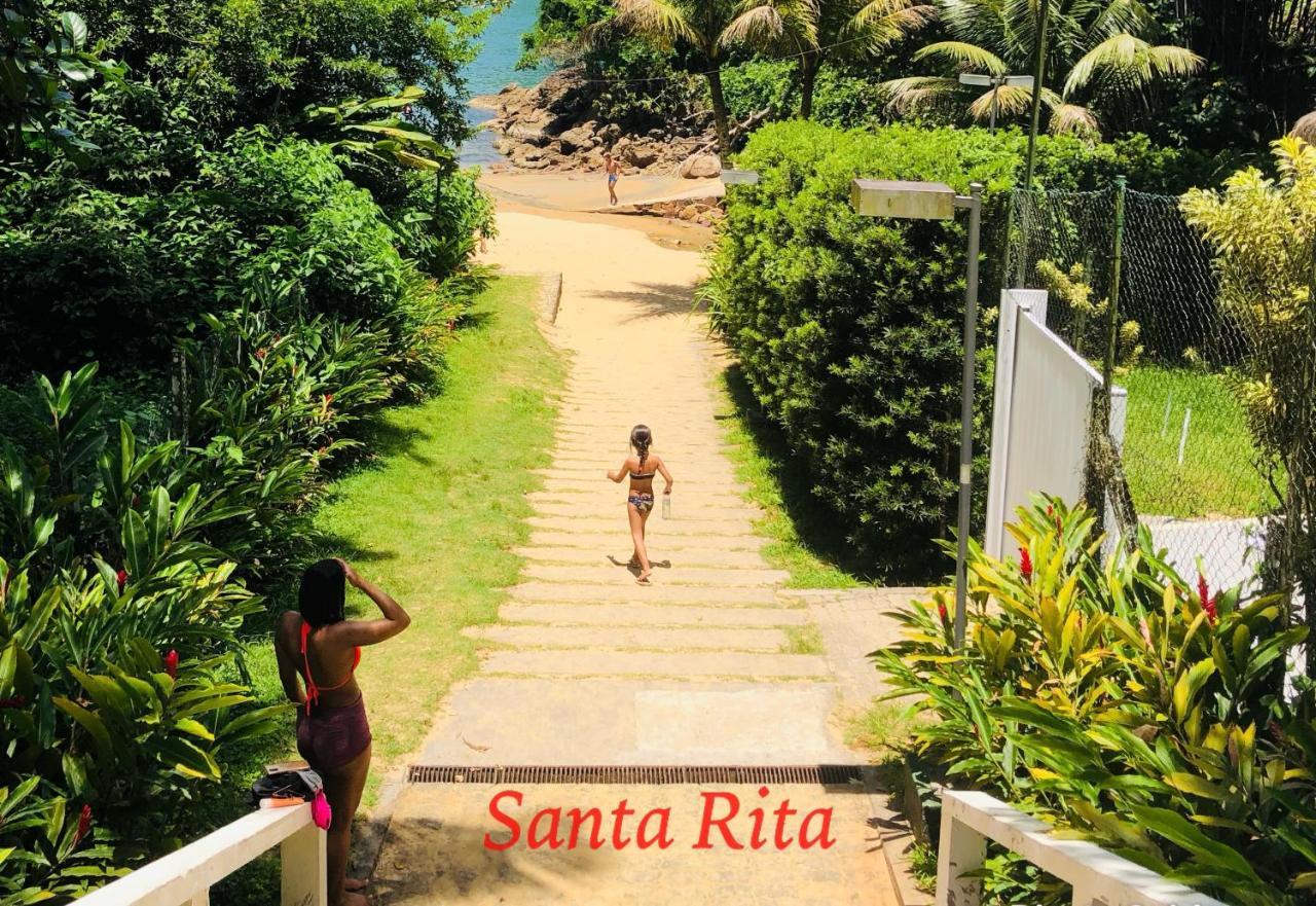 Apartamento Com Acesso A Pe A Santa Rita - Enseada - Ubatuba Bagian luar foto