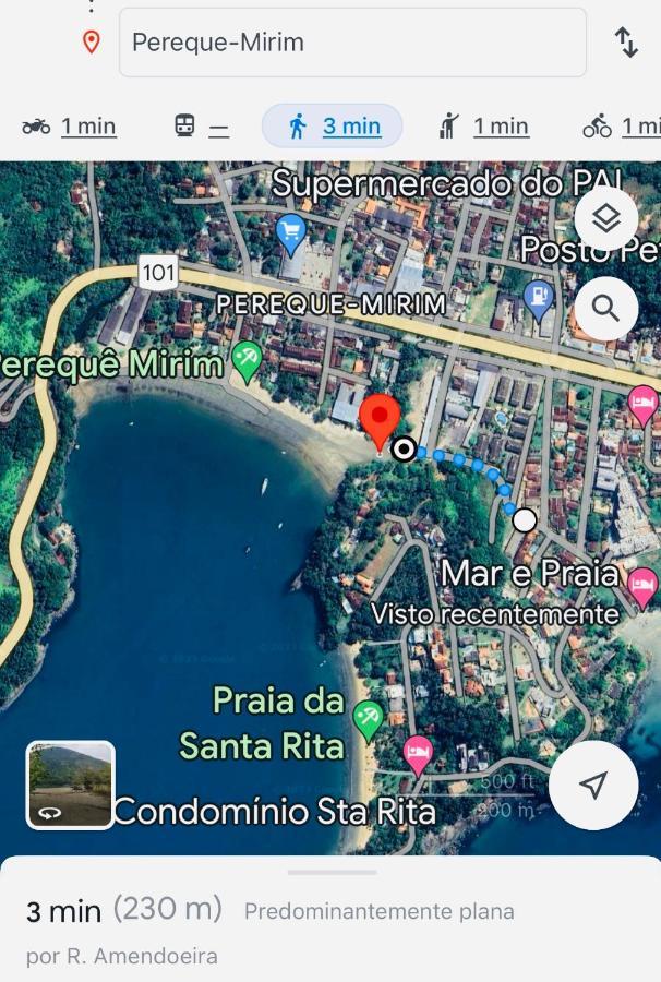 Apartamento Com Acesso A Pe A Santa Rita - Enseada - Ubatuba Bagian luar foto