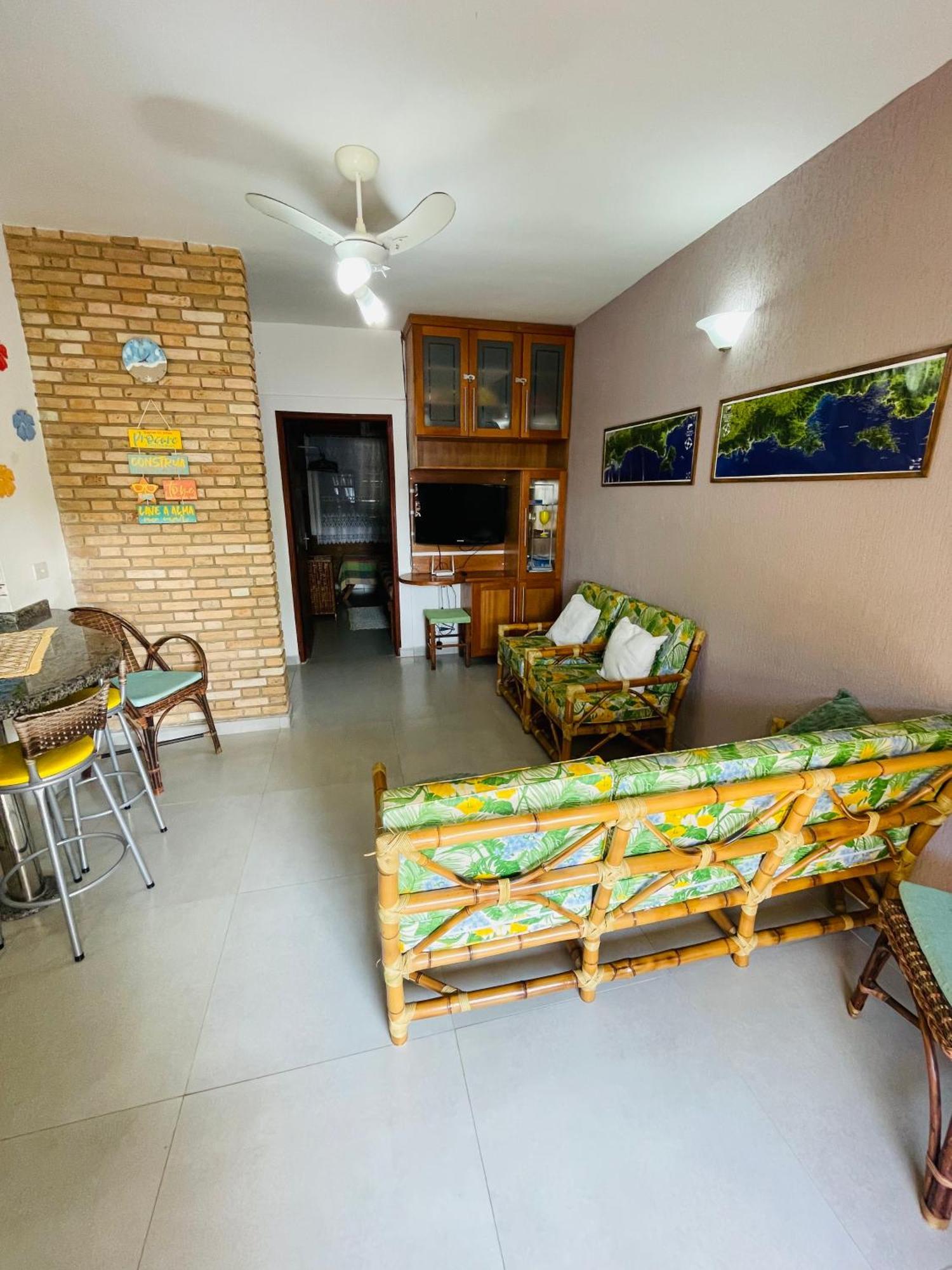 Apartamento Com Acesso A Pe A Santa Rita - Enseada - Ubatuba Bagian luar foto