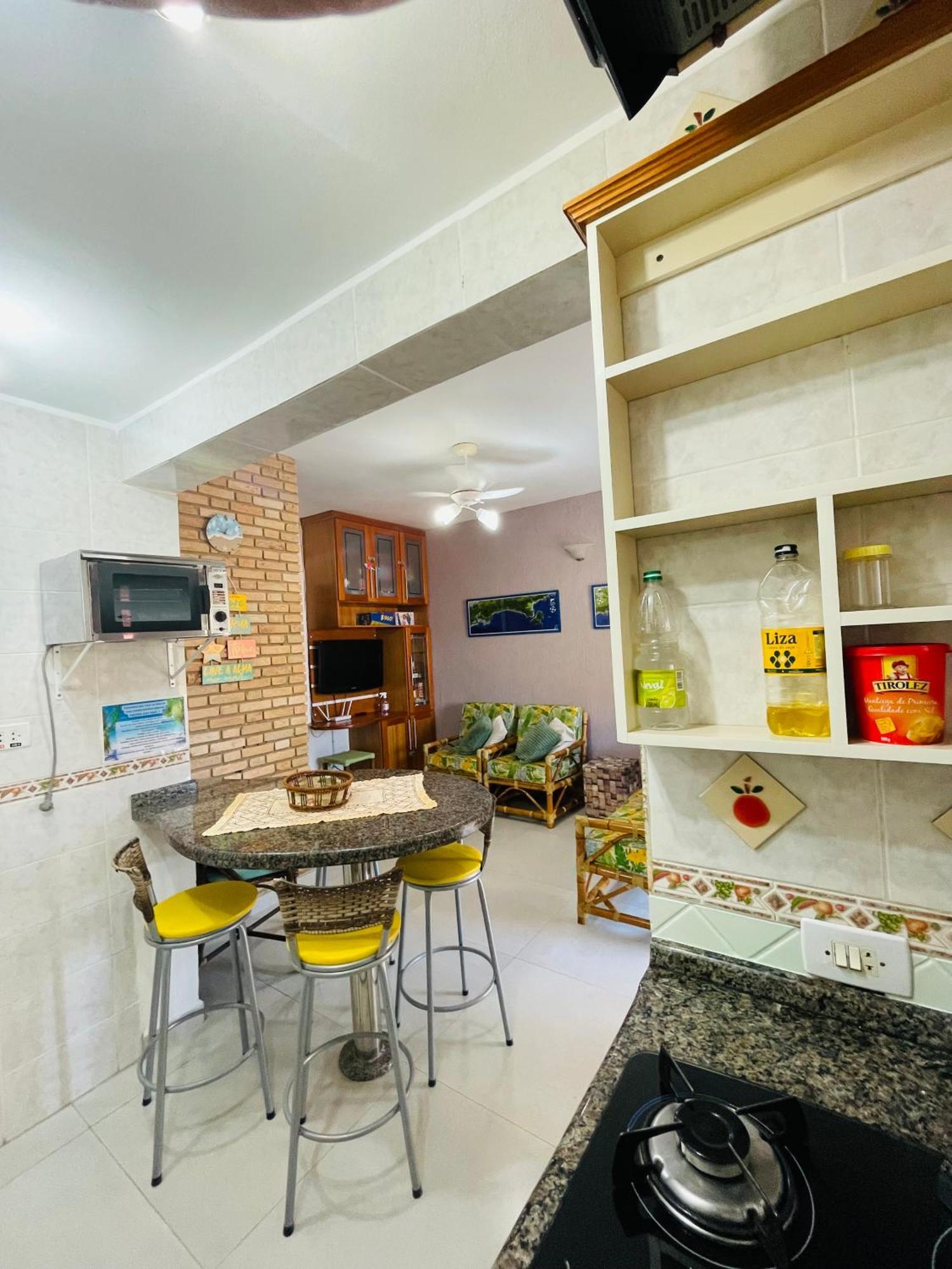 Apartamento Com Acesso A Pe A Santa Rita - Enseada - Ubatuba Bagian luar foto